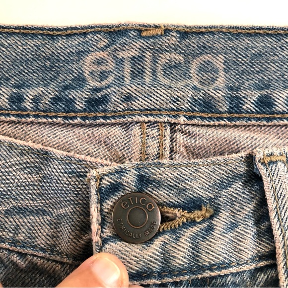Etica Marlowe Slim Boyfriend Jeans Women’s 28, 100% Organic Cotton, Relaxed Fit - Picture 6 of 15